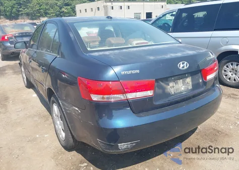 2008 Hyundai Sonata Gls z USA, uszkodzony, nr VIN 5NPET46C48H379377